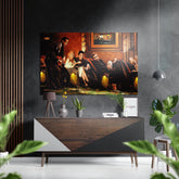 Marilyn, Elvis, Humphrey, James Brushed Aluminium Dibond Wall Art.